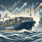 荒波を進む「関税」船と市場の変動