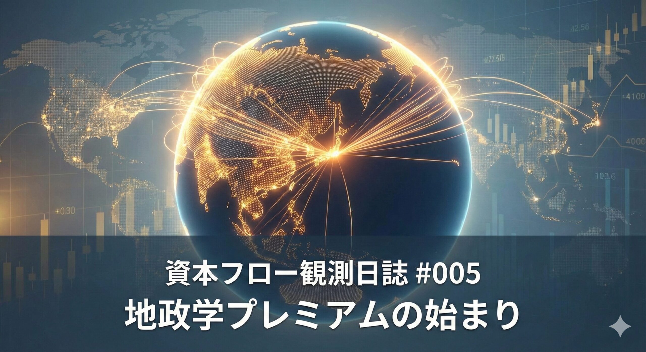 地政学プレミアムの始まり