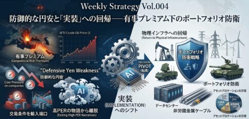 左：リスクと物語、右：防衛と実装