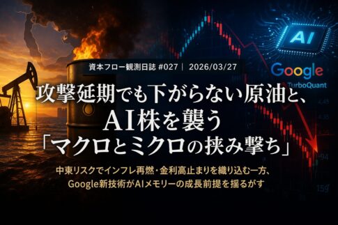 「原油ショック」と「AI株安」の二項対立