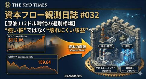 原油112ドルと壊れにくい収益（耐久性）