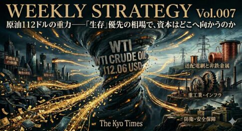 原油112ドルの重力――「生存」優先の相場で、資本はどこへ向かうのか