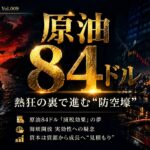 原油84ドルという安心材料が出たのに、相場はまだ完全には安心していない