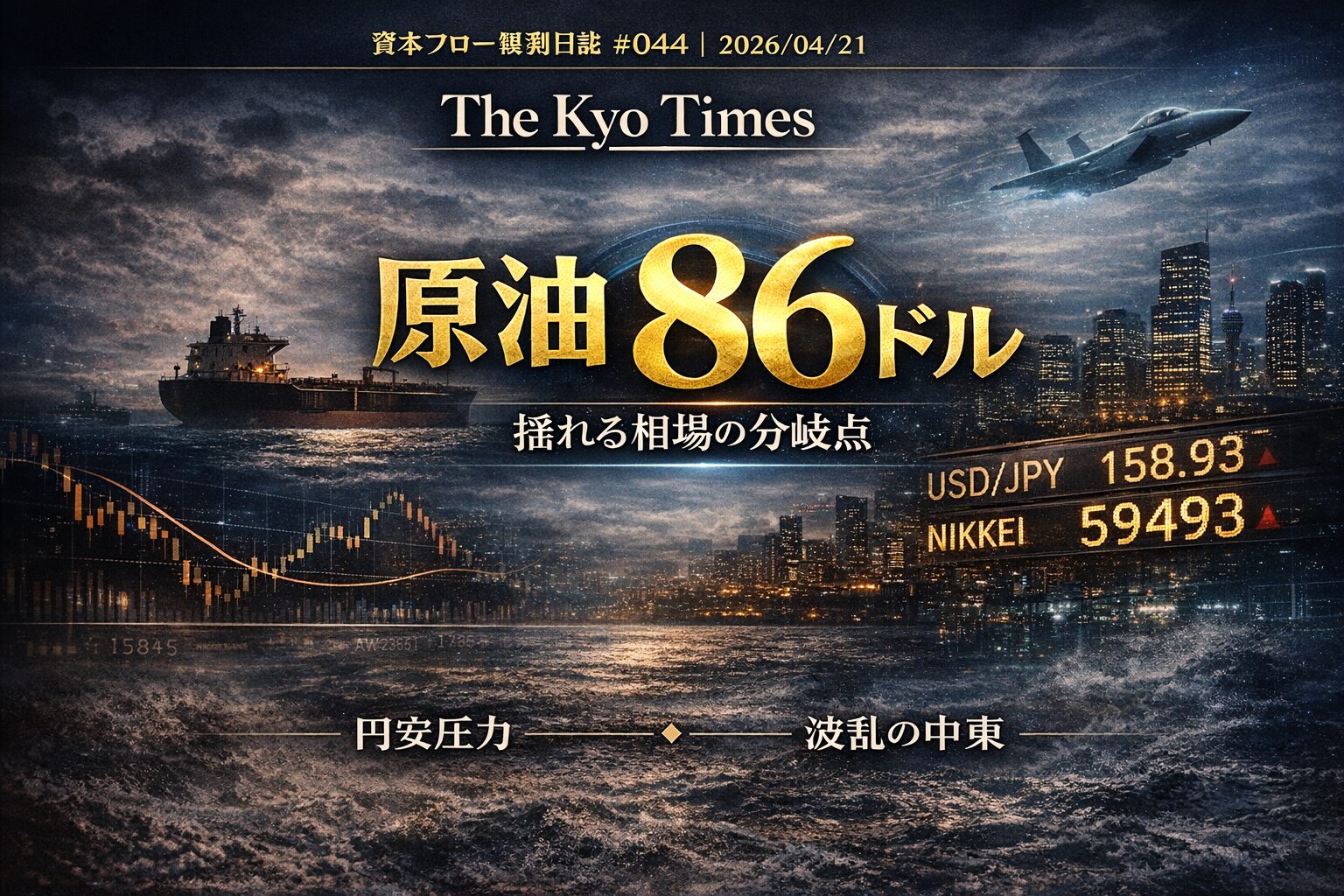 原油は86ドル台まで下がったが、相場はまだ安心していない