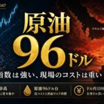 原油96ドル、技術と戦略の交差点