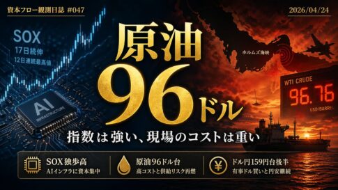 原油96ドル、技術と戦略の交差点